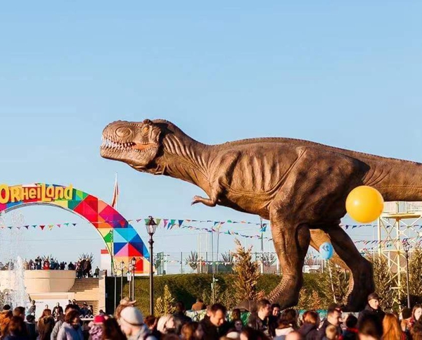 速看摩尔多瓦恐龙主题公园盛大开业!