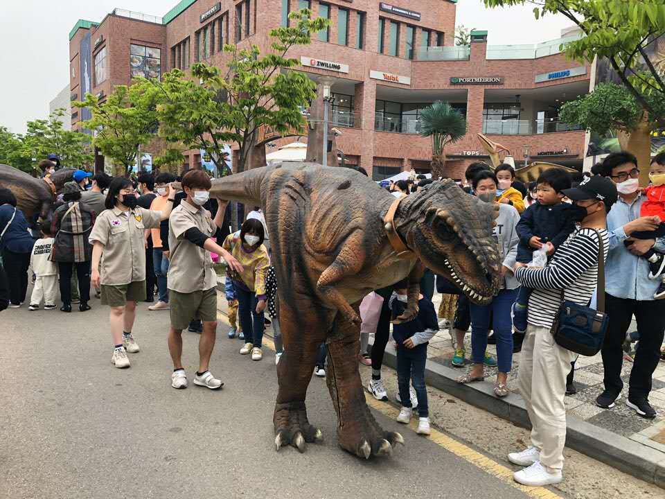 韩国乐天恐龙主题展示项目实景 2