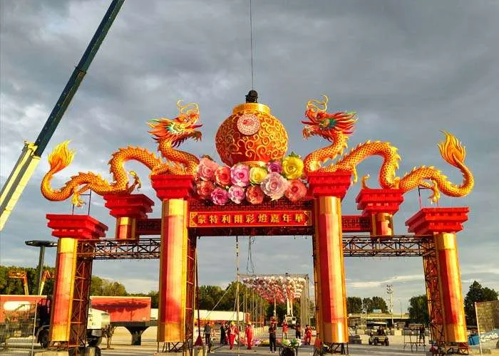 加拿大蒙特利尔节庆灯会项目实景 12