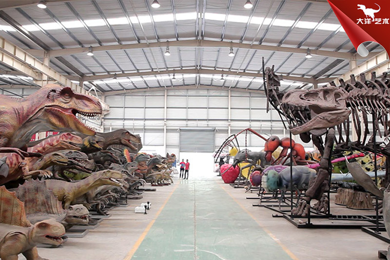 仿真恐龙制作工厂展示-自贡大洋艺术