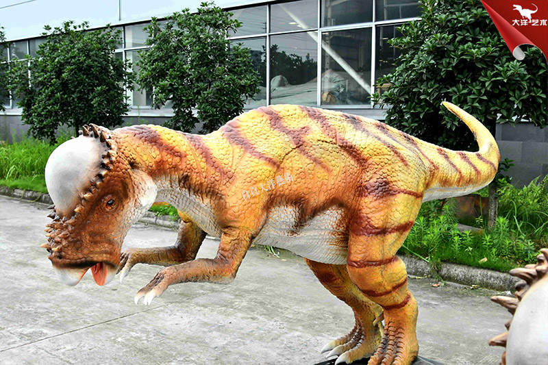 肿头龙，大型仿真恐龙模型定制
