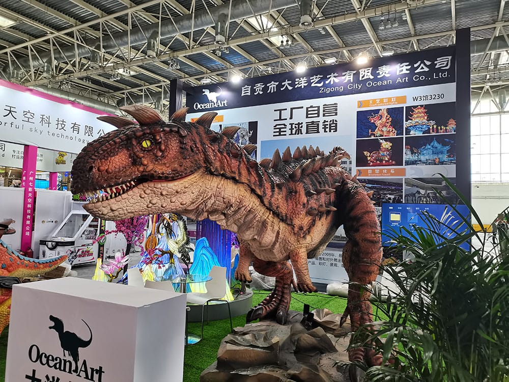 大洋艺术参加2024中国(北京)国际游乐设施设备博览会 · 图片3